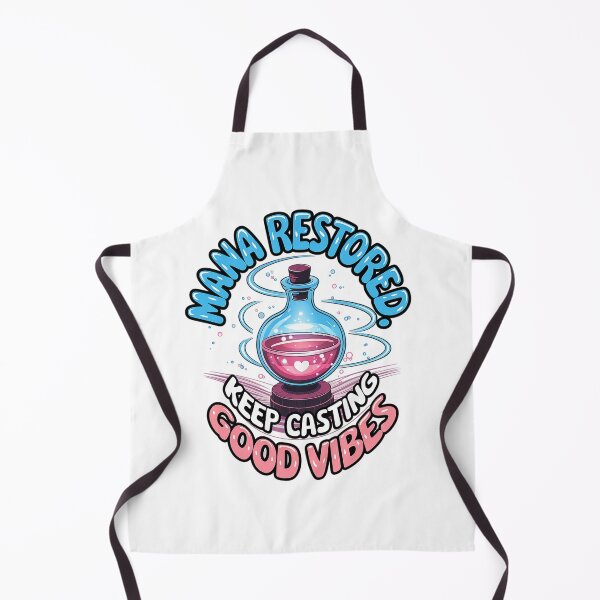 Item preview, Mana Restored: Keep Casting Good Vibes Retro Potion Art Design designed and sold by pixelpopplanet.