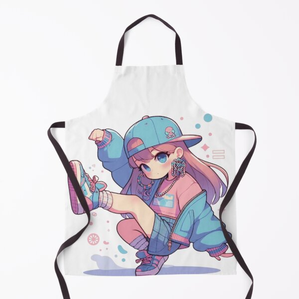 Item preview, B-Girl in Pink and Blue designed and sold by Marshcherokee.