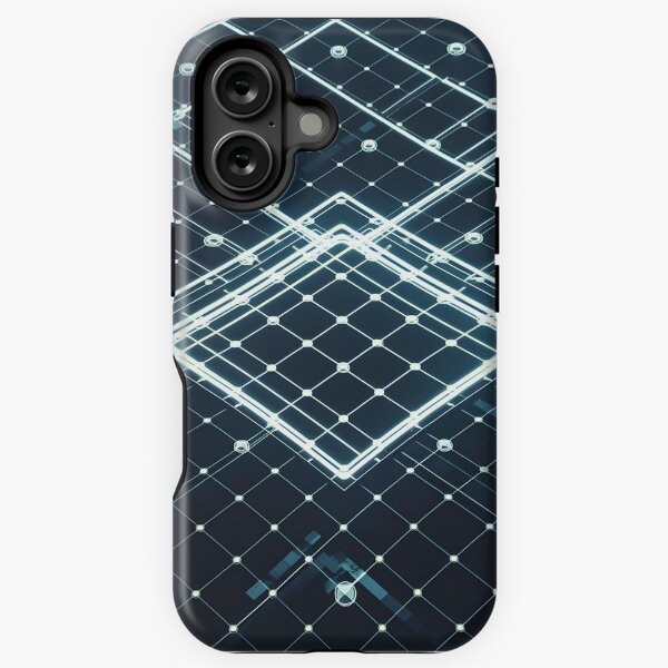 Item preview, Futristic Grid Pattern designed and sold by MakaltsisDesign.