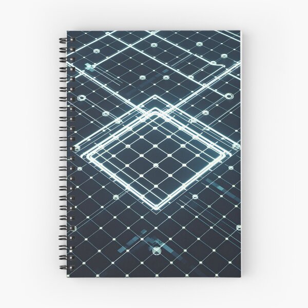 Item preview, Futristic Grid Pattern designed and sold by MakaltsisDesign.