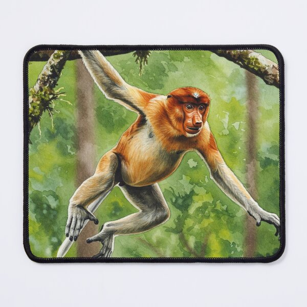 Item preview, Proboscis monkey  designed and sold by Wild-way Art.