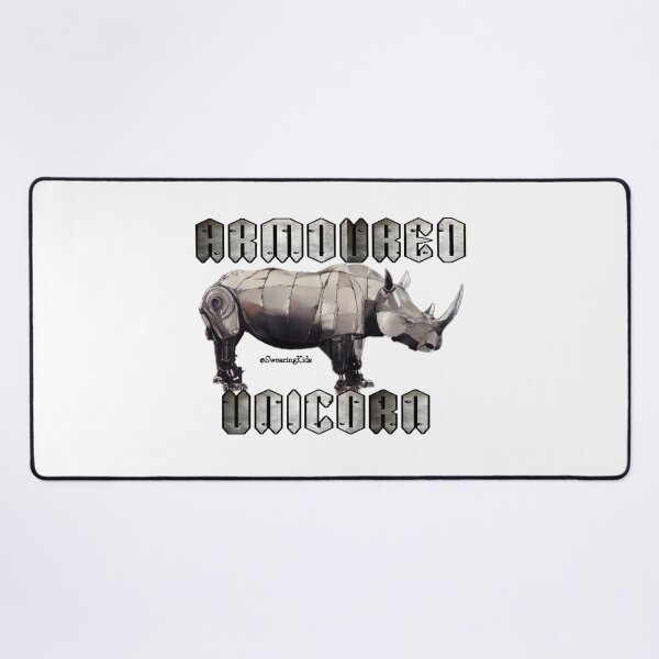 Item preview, Armoured Unicorn designed and sold by SwearingKids.