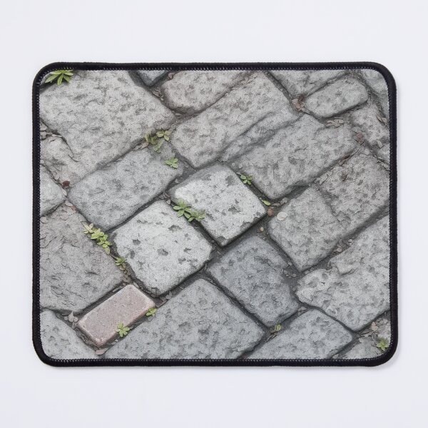 Item preview, Wet paving stones and weeds designed and sold by House-of-Wyld.