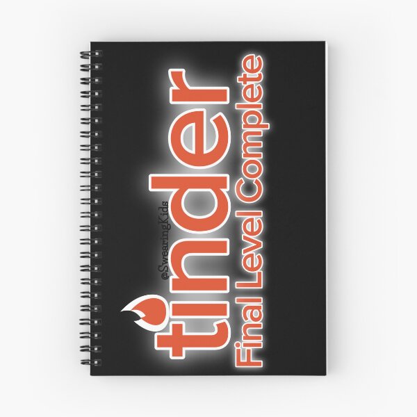 Item preview, tinder, Final Level Completed designed and sold by SwearingKids.