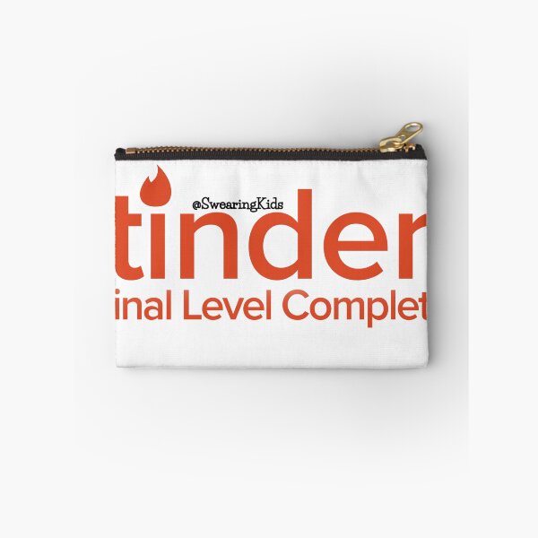 Item preview, tinder, Final Level Completed designed and sold by SwearingKids.