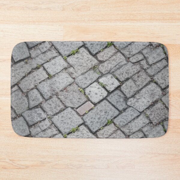 Item preview, Wet paving stones and weeds designed and sold by House-of-Wyld.