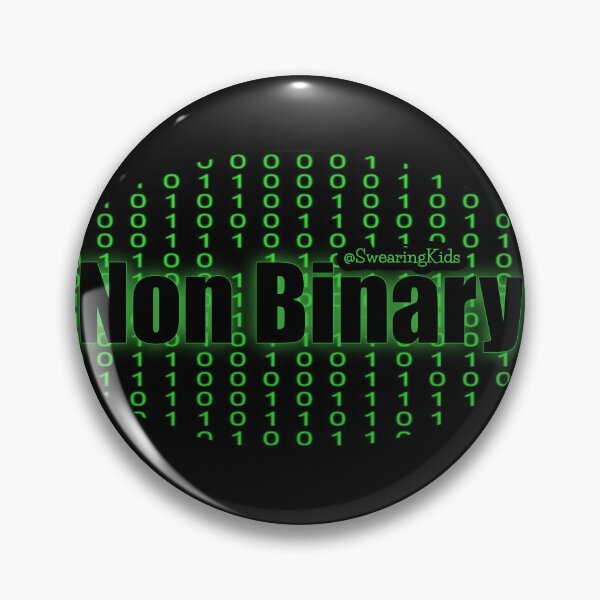 Item preview, Non Binary Large designed and sold by SwearingKids.