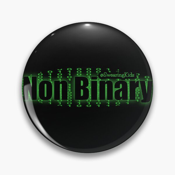 Item preview, Non Binary  designed and sold by SwearingKids.