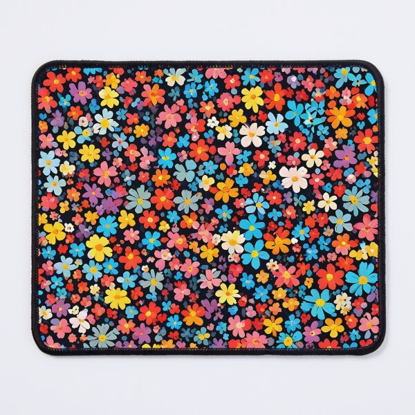 Item preview, Colorful little flowers designed and sold by trendspatterns.