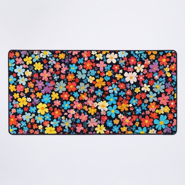 Item preview, Colorful little flowers designed and sold by trendspatterns.
