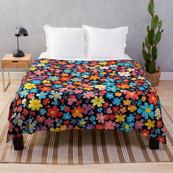 Item preview, Colorful little flowers designed and sold by trendspatterns.