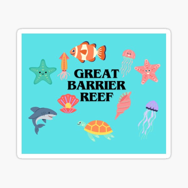 Artikel-Vorschau von Great Barrier Reef, designt und verkauft von Alienshopdesign.