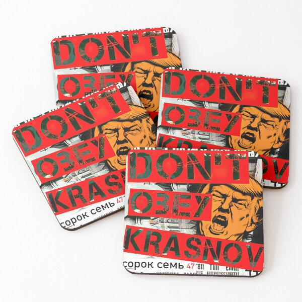 Item preview, Don't Obey KRASNOV designed and sold by Rockin-Ricky.