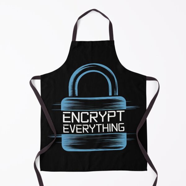 Item preview, Encrypt Everything Blue Lock Cybersecurity Design designed and sold by pixelpopplanet.