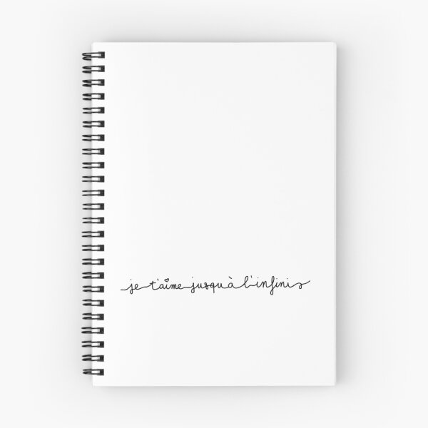 Item preview, I Love You to Infinity, french quote designed and sold by Bella-Bear.