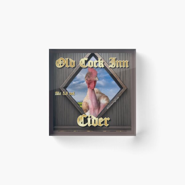 Item preview, Old Cock Inn Cider 2 designed and sold by SwearingKids.