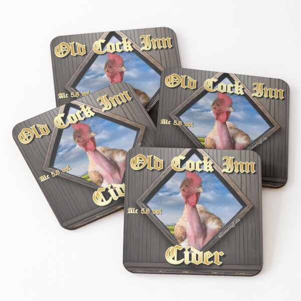 Item preview, Old Cock Inn Cider 2 designed and sold by SwearingKids.