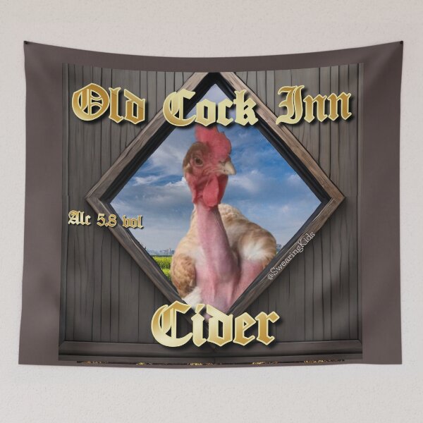 Item preview, Old Cock Inn Cider 2 designed and sold by SwearingKids.
