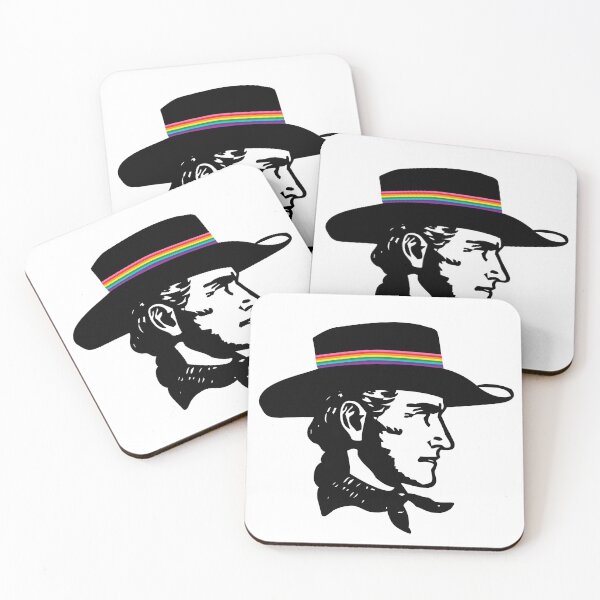Item preview, Western Pride – Vintage Cowboy with Rainbow Solidarity designed and sold by SingerNZ.
