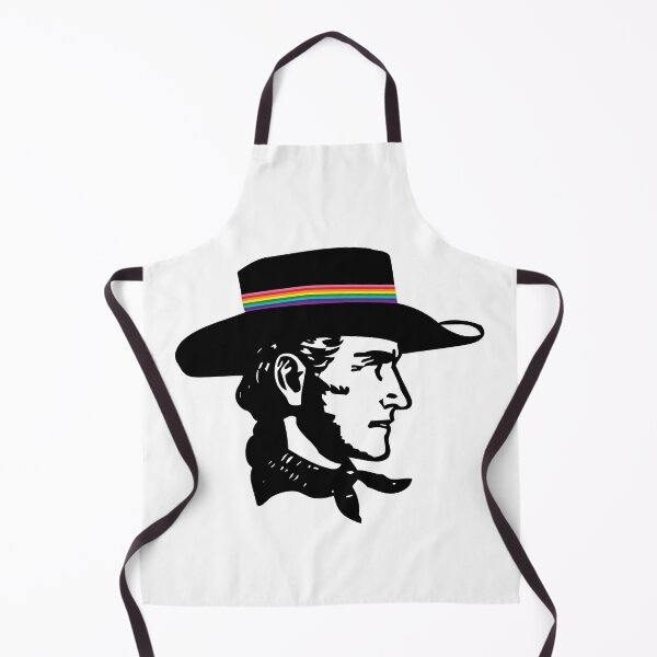 Item preview, Western Pride – Vintage Cowboy with Rainbow Solidarity designed and sold by SingerNZ.