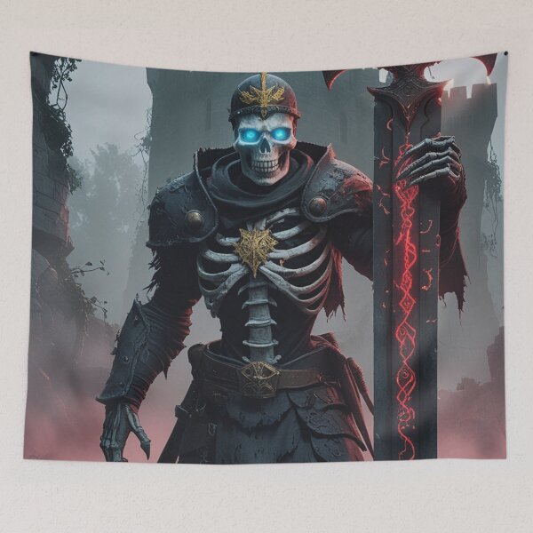 Item preview, Skeleton Warrior designed and sold by AIfolklore.