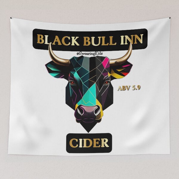 Item preview, Black Bull Inn Cider designed and sold by SwearingKids.