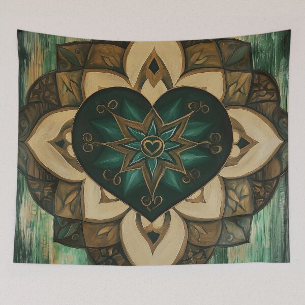 Item preview, 1300 Heart and Earth designed and sold by nikoart001.
