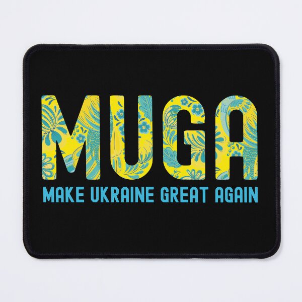 Item preview, MUGA Make Ukraine Great Again Support Zelensky designed and sold by MintaApparel.