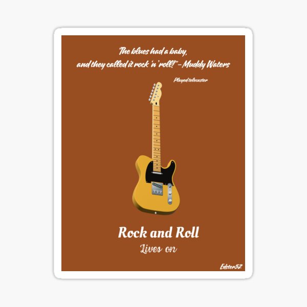 Artikel-Vorschau von Rock’n’Roll lebt auf Muddy Waters, designt und verkauft von Edster52.