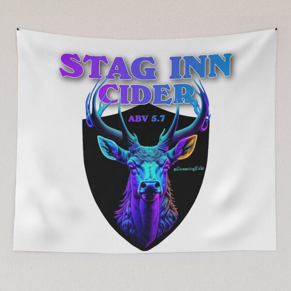 Item preview, Stag Inn Cider designed and sold by SwearingKids.