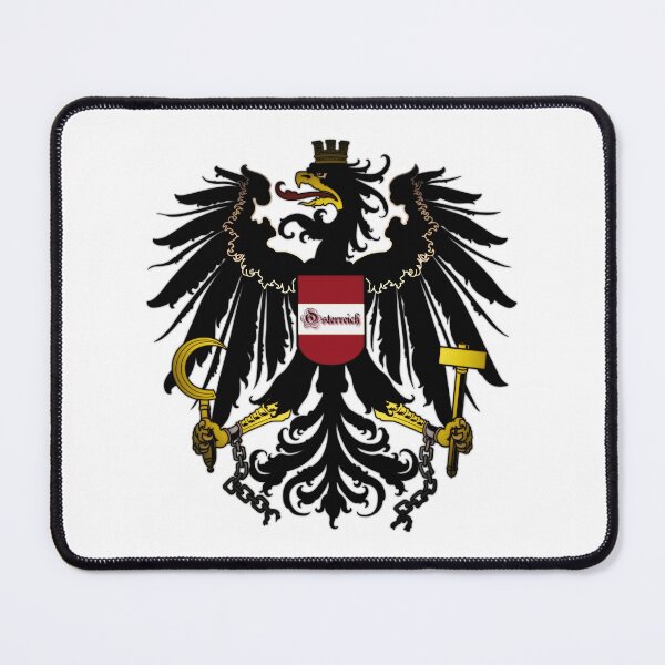 Item preview, Austrian Flag & Coat of Arms Art designed and sold by ArsArtificia.