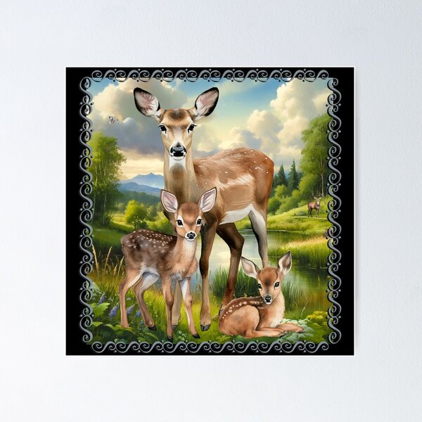 Item preview, Deer designed and sold by Karen Wood.