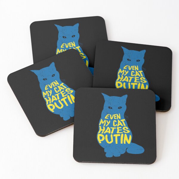Artikelvorschau, Unterstützen Sie die Ukraine Anti-Putin Katze Präsident Selenskyj entworfen und verkauft von MintaApparel.