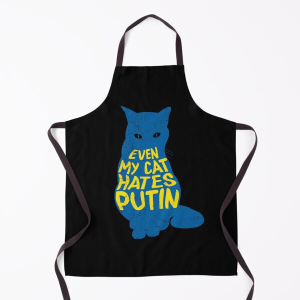 Item preview, Support Ukraine Anti Putin Cat President Zelensky designed and sold by MintaApparel.