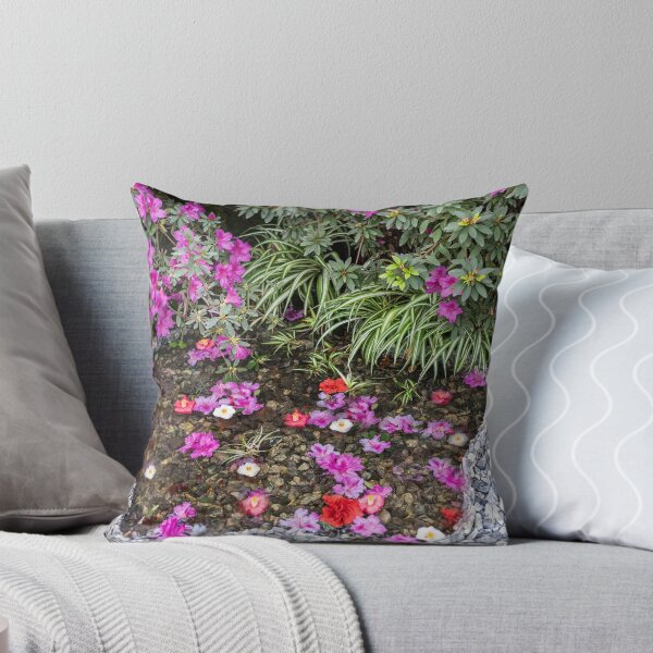 Item preview, Small garden pond with azaleas and camellias designed and sold by CameliaC.