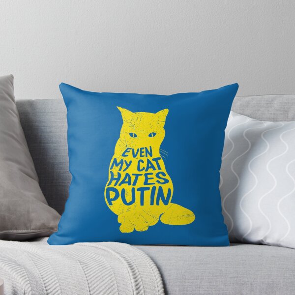 Artikelvorschau, Unterstützen Sie die Ukraine Anti-Putin Katze Präsident Selenskyj entworfen und verkauft von MintaApparel.