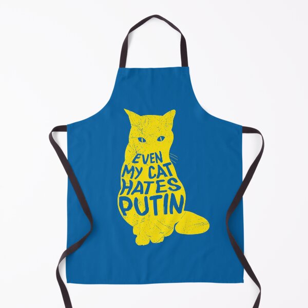 Item preview, Support Ukraine Anti Putin Cat President Zelensky designed and sold by MintaApparel.