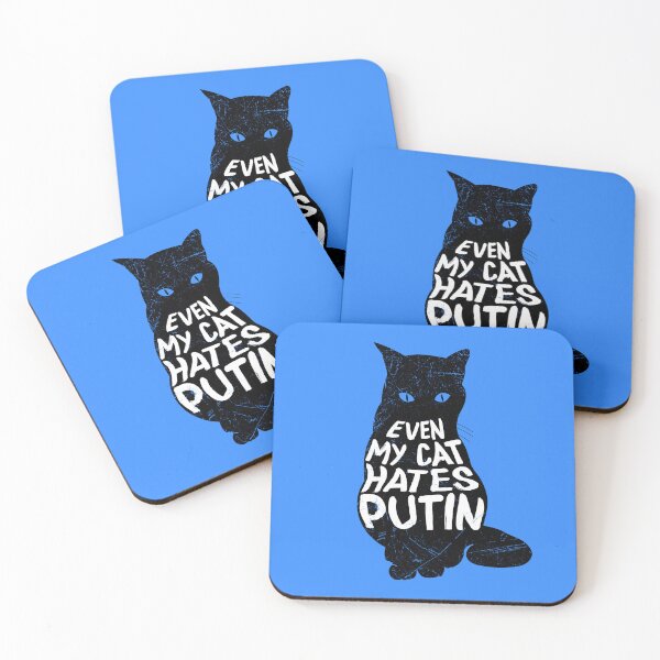 Item preview, Copy of Support Ukraine Anti Putin Cat President Zelensky designed and sold by MintaApparel.