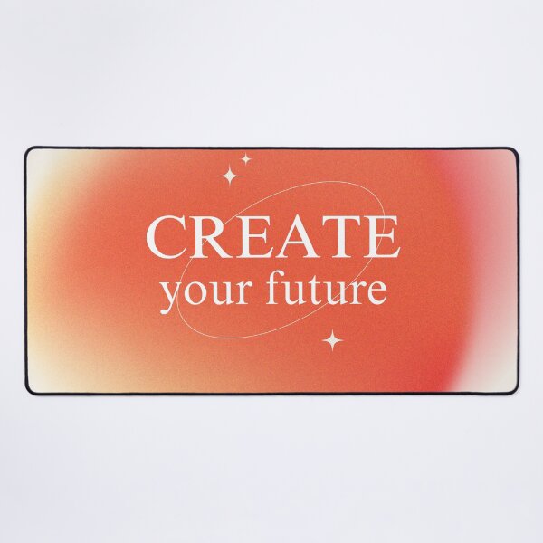 Item preview, Create the Reality You Want Inspo Cute Aesthetic designed and sold by InkyDoodleDoo.