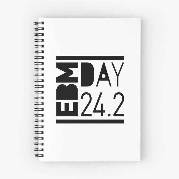 Item preview, EBM Day BLACK Version, electronic vibes, 242, logo designed and sold by parissiArt.