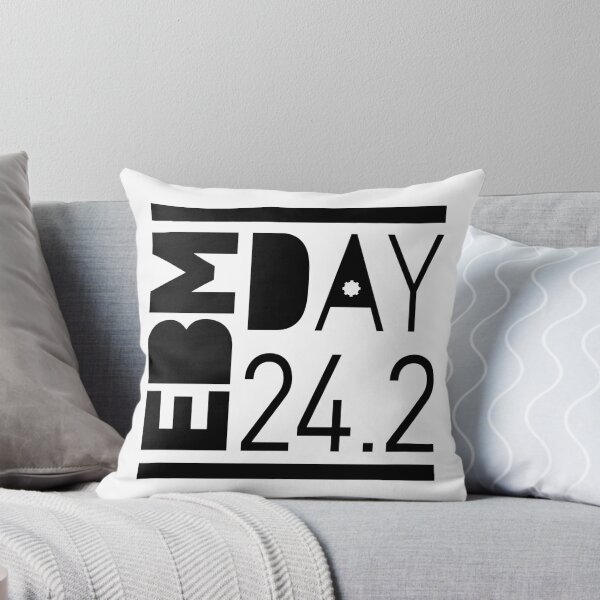 Item preview, EBM Day BLACK Version, electronic vibes, 242, logo designed and sold by parissiArt.