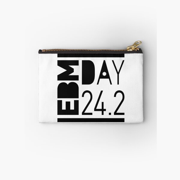 Item preview, EBM Day BLACK Version, electronic vibes, 242, logo designed and sold by parissiArt.