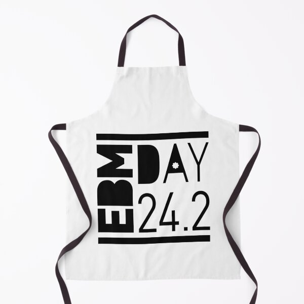 Item preview, EBM Day BLACK Version, electronic vibes, 242, logo designed and sold by parissiArt.