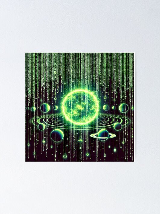 Thumbnail 1 of 3, Poster, Matrix designed and sold by Messaya.