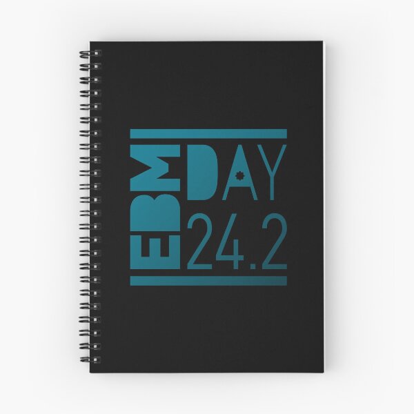 Item preview, EBM Day BLUE Version, electronic vibes, 242, logo designed and sold by parissiArt.