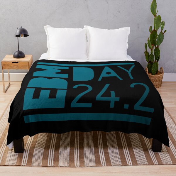 Item preview, EBM Day BLUE Version, electronic vibes, 242, logo designed and sold by parissiArt.