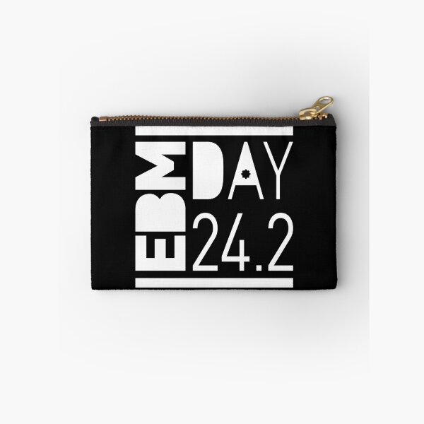 Item preview, EBM Day White Version, electronic vibes, 242, logo designed and sold by parissiArt.
