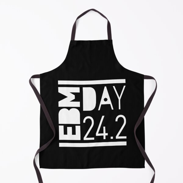 Item preview, EBM Day White Version, electronic vibes, 242, logo designed and sold by parissiArt.