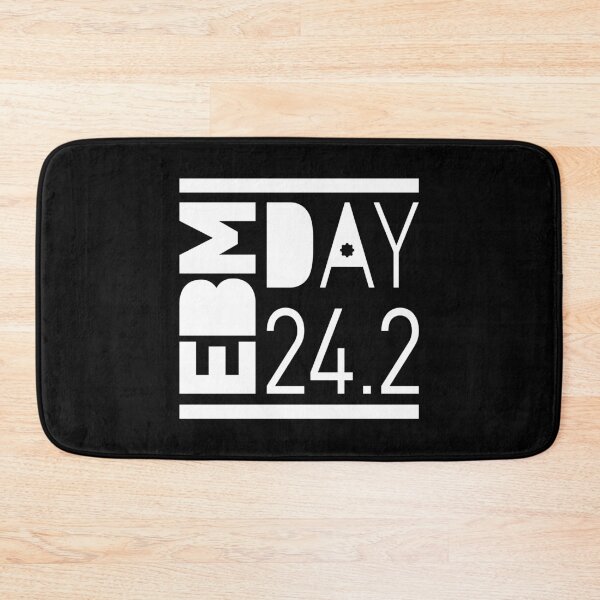 Item preview, EBM Day White Version, electronic vibes, 242, logo designed and sold by parissiArt.