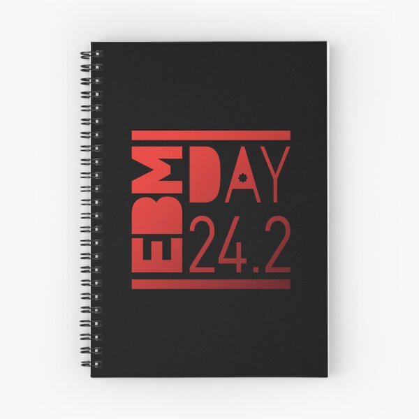 Item preview, EBM Day RED Version, electronic vibes, 242, logo designed and sold by parissiArt.